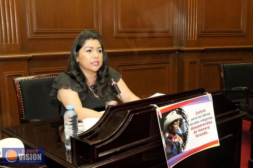 Para PRD, PAN, PRI, PVEM y MORENA no urge resolver el conflicto político en Nahuatzen: Brenda Fraga