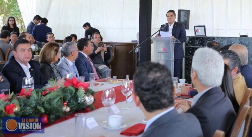 Gobierno de Michoacán, solidario y coadyuvante con IP: empresarios