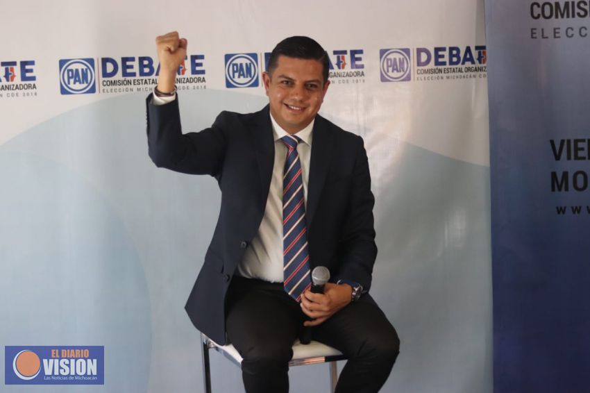 Triunfa Oscar Escobar en el debate interno por la Dirigencia Estatal del PAN 