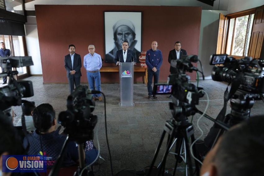 Llama Gobernador a Federación a resolver juntos, problema estructural de la educación en Michoacán 