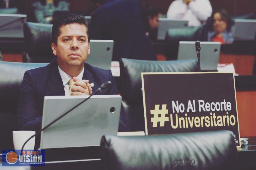 Toño García llama a reconsiderar recortes a universidades públicas 