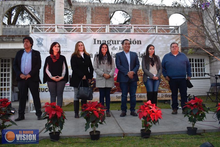 Inaugura Araceli Saucedo Casa de Enlace y Gestión en Santa Clara del Cobre
