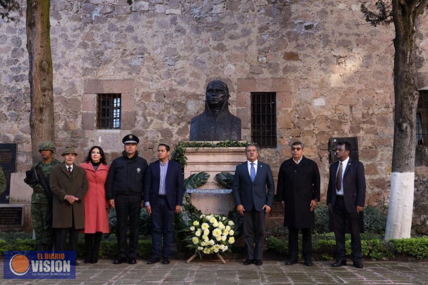 Conmemora Ayuntamiento CCIII Aniversario luctuoso de José María Morelos 