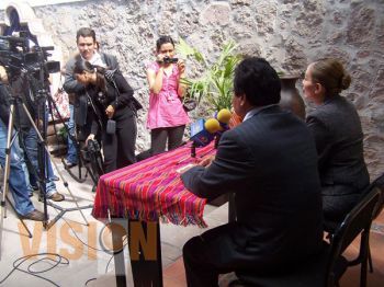 Politica Social realiza relevo de delegado región Cuitzeo