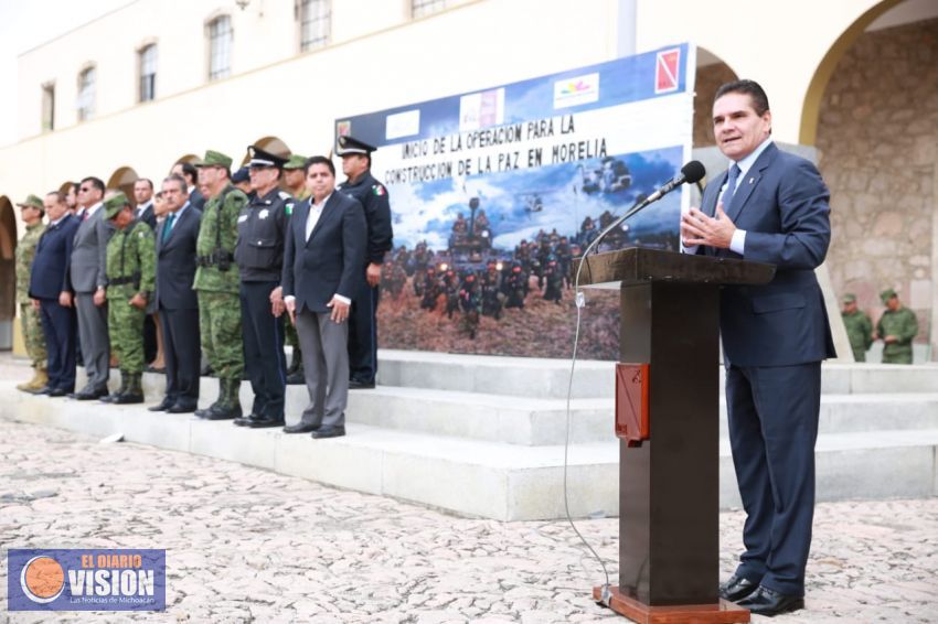 Mensaje del Gobernador Silvano Aureoles durante el anuncio del Plan de Seguridad Morelia