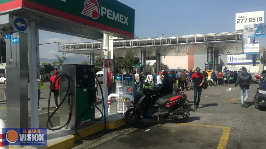 Lista de gasolineras donde venden combustible en Morelia