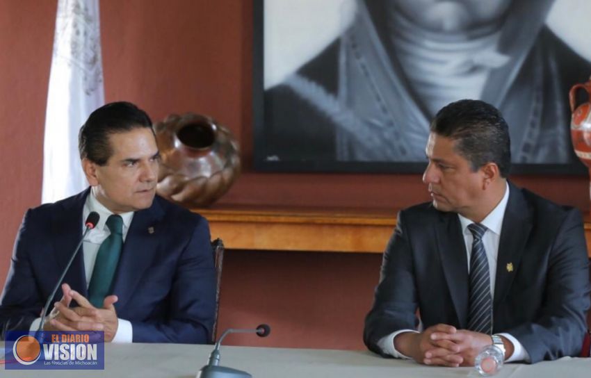 Recibe Gobernador a Comisión de Rectoría de la UMSNH y al nuevo rector