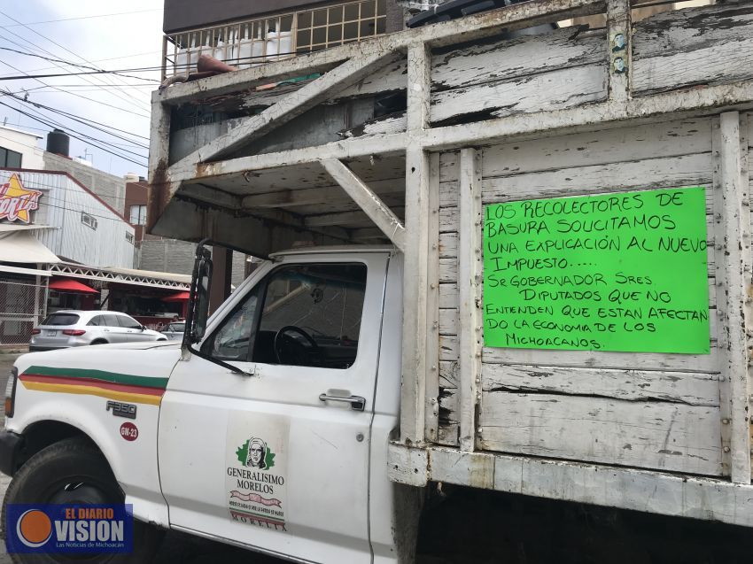 A partir de mañana martes suspenderán el servicio de recolección de basura en Morelia 