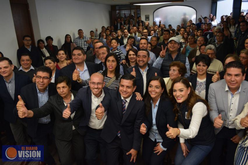 Rinde protesta Oscar Escobar como Dirigente estatal del PAN 