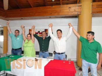 PVEM presenta a Aldo Macías como candidato común con el PRI