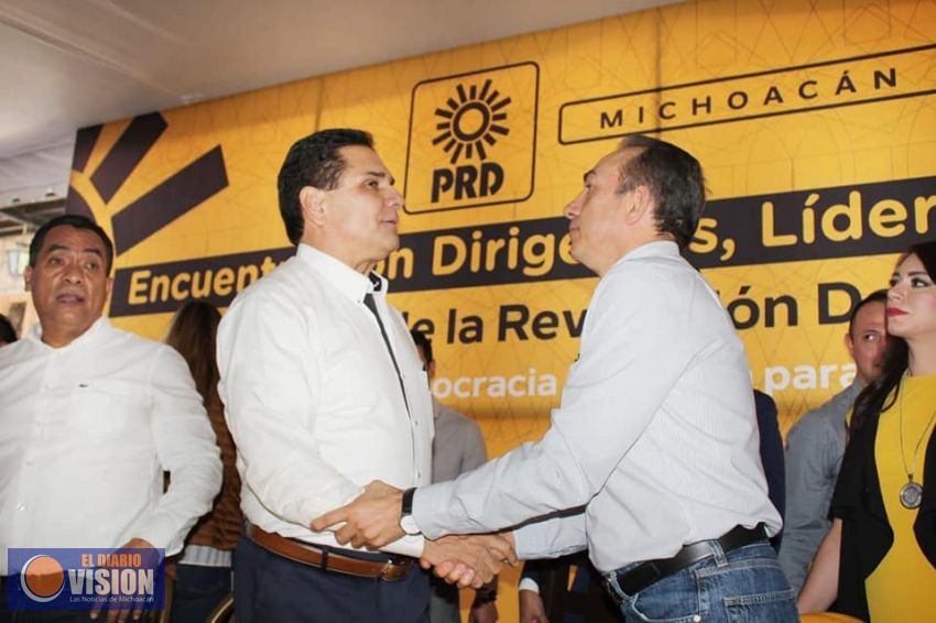 Arropa el PRD a los gobiernos emanados de su militancia.