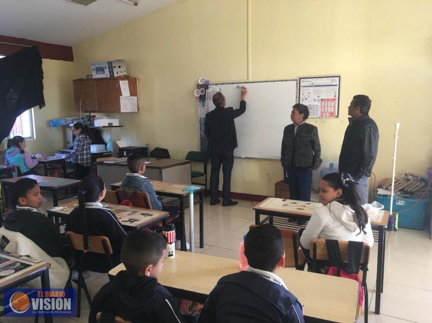 *En Michoacán, educación básica al 98% y sin contratiempos*