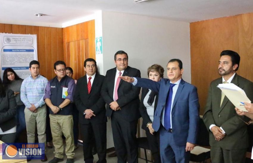 Toma protesta el nuevo presidente del Tribunal de Conciliación y Arbitraje