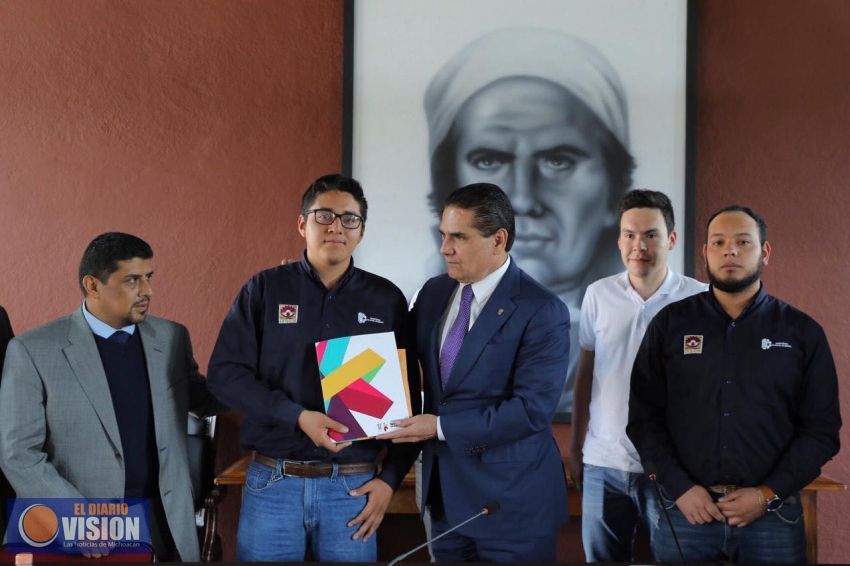 Felicita Gobernador a michoacanos campeones del torneo de robótica en Polonia 