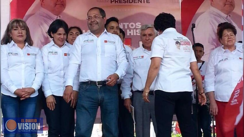 José Luis Téllez, coordinador de Presidentes  del PT en Michoacán