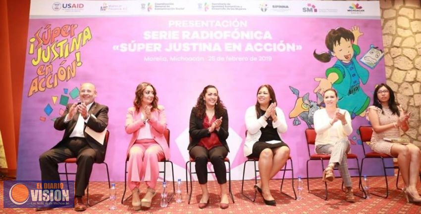 Inicia serie infantil radiofónica ¡Súper Justina en Acción!