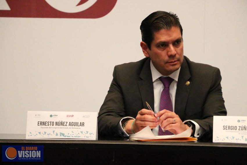 Gobiernos con igualdad de género y minorías, el reto para Michoacán: Ernesto Núñez