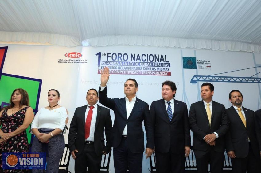 Promover y proteger inversión en obra pública para reactivar economía: Silvano Aureoles