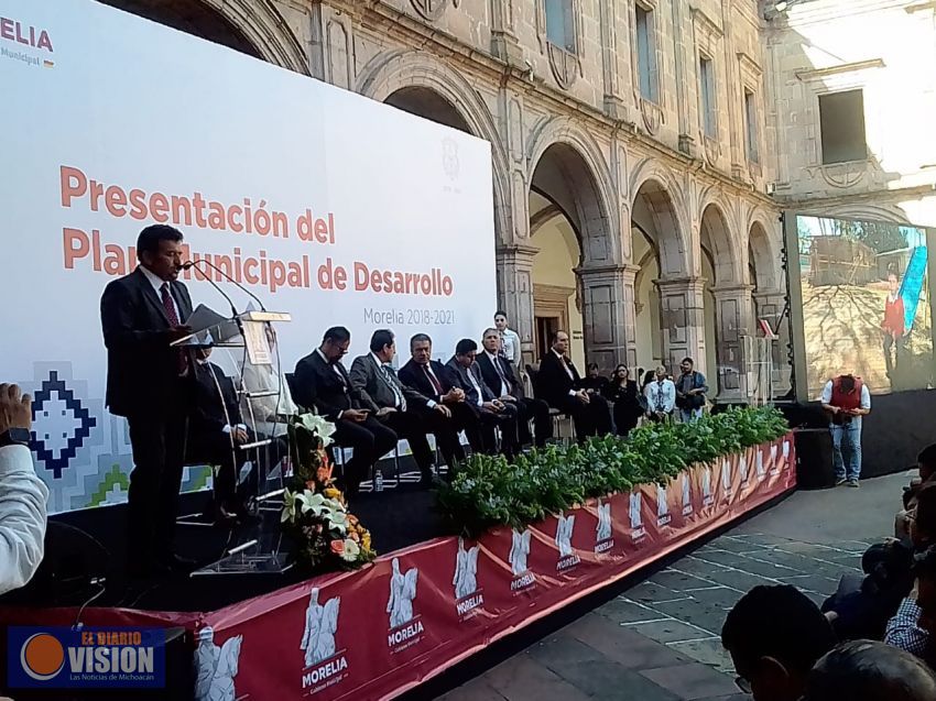 Presentan Plan de Desarrollo Municipal para Morelia