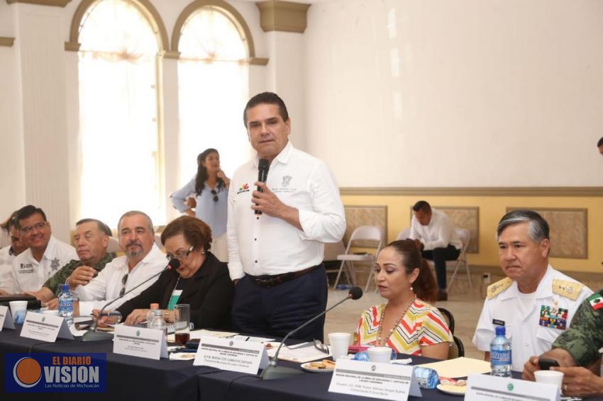 Coordinación, clave en la recuperación de la seguridad en Lázaro Cárdenas