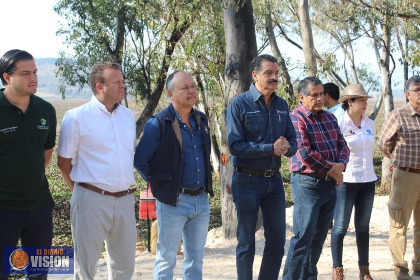 Encabeza Semaccdet saneamiento de la presa de Cointzio 