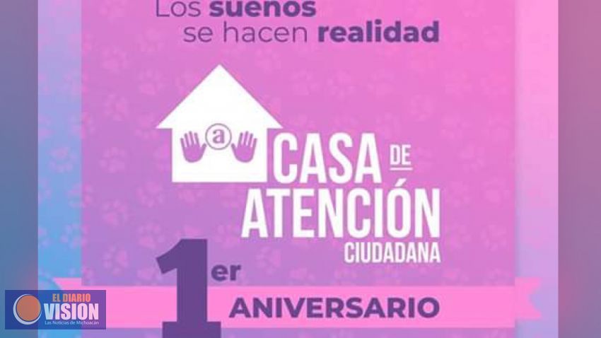 Celebrará primer aniversario Casa de Atención Ciudadana  