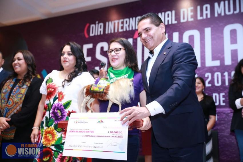 Somos un gobierno con la causa y el bienestar de las mujeres: Silvano Aureoles