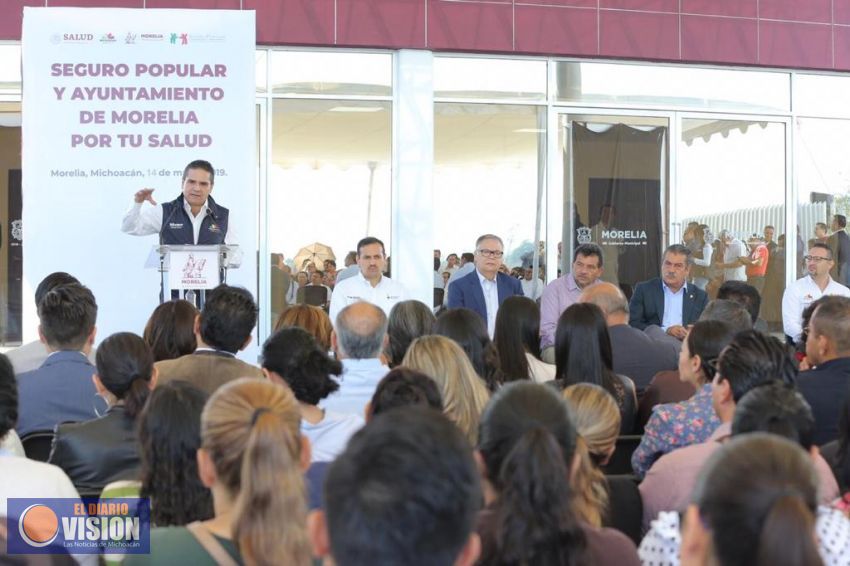 Reconoce Seguro Popular al Gobierno de Michoacán por cobertura de salud