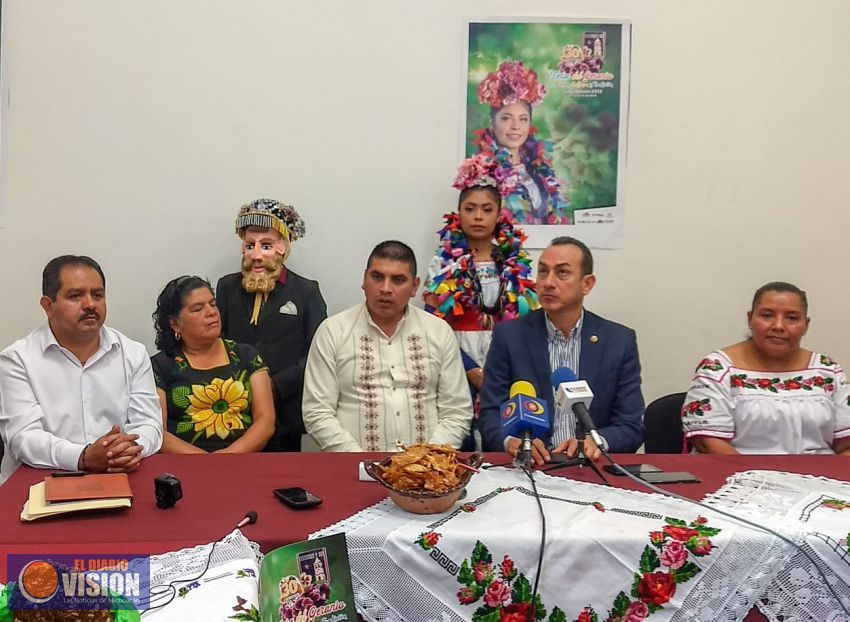 La Feria del Geranio en Tingambato, única por su riqueza: Nelson Villegas Figueroa