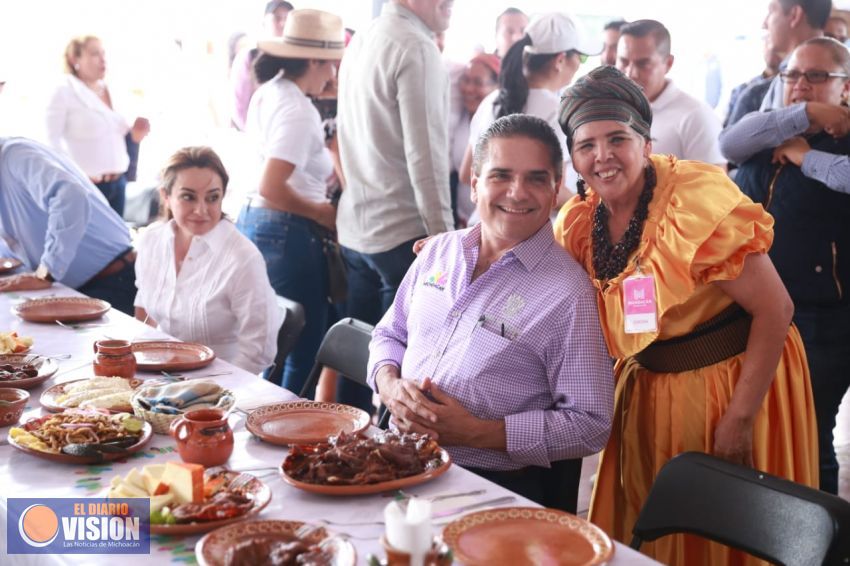 Asiste Gobernador a 2o Festival de la Gastronomía Michoacana