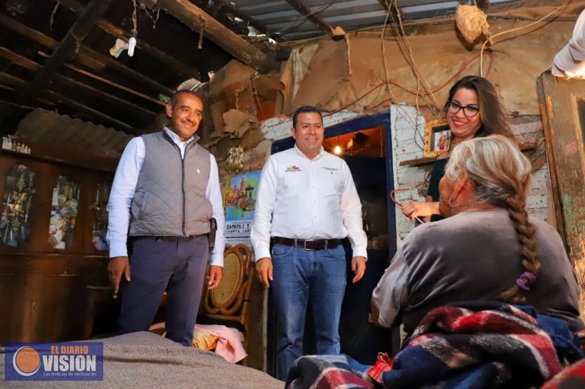 Sedesoh fortalece acciones sociales en Purépero   