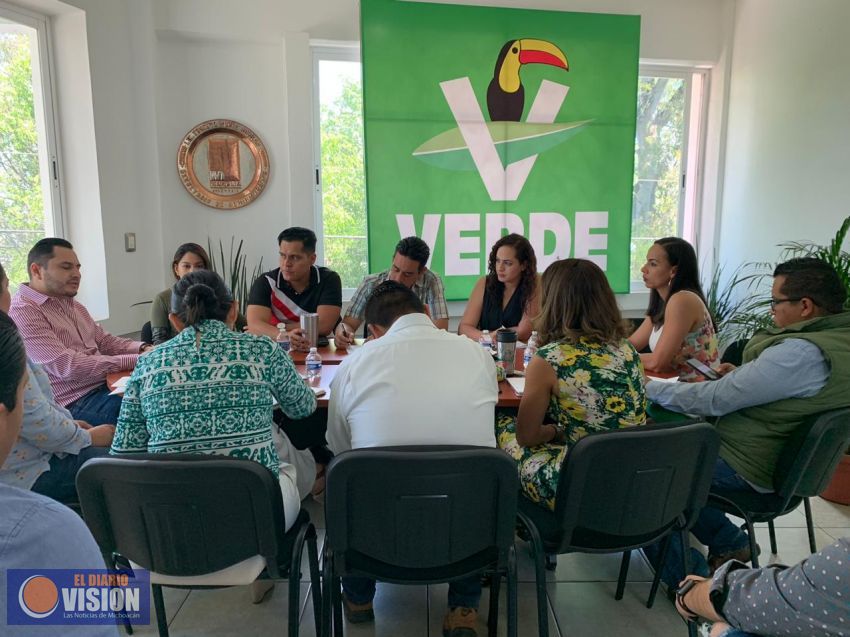 Prepara Partido Verde en Michoacán campaña de afiliación y reafiliación