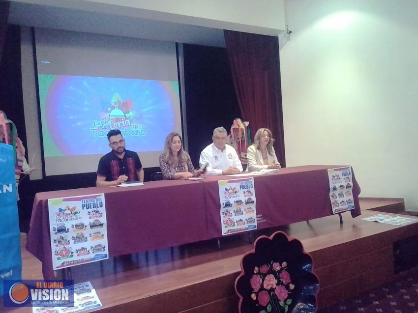 Todo listo para la Feria de Tacámbaro, del 5 al 14 de Abril.