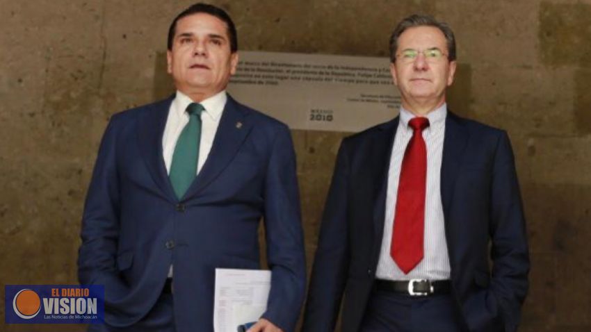 Silvano Aureoles y EstebanMoctezuma sostienen reunión de trabajo; Por un nuevo acuerdo educativo