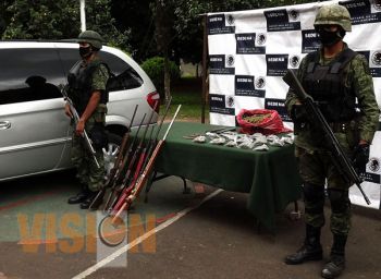 Militares asestan golpe al crimen organizado en Uruapan 