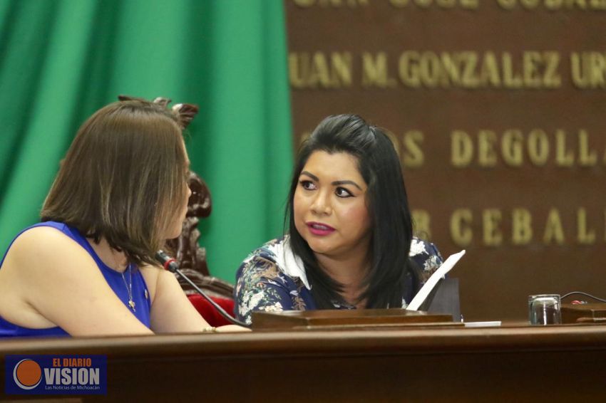 Plantea Brenda Fraga erradicar la votación secreta en el Congreso de Michoacán