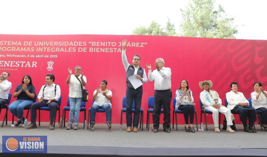 La educación nos hará sumar esfuerzos con el presidente: Silvano Aureoles