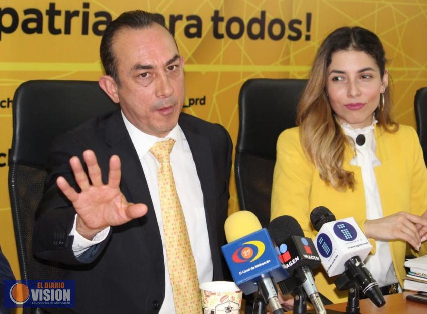 Pide el PRD, trabajo coordinado entre diversos órdenes de gobierno 