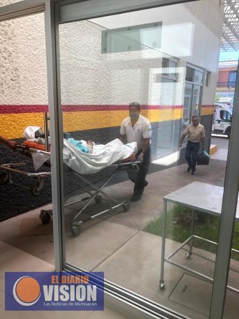 Apoya SSM a IMSS en traslado de pacientes, por contingencia en Uruapan