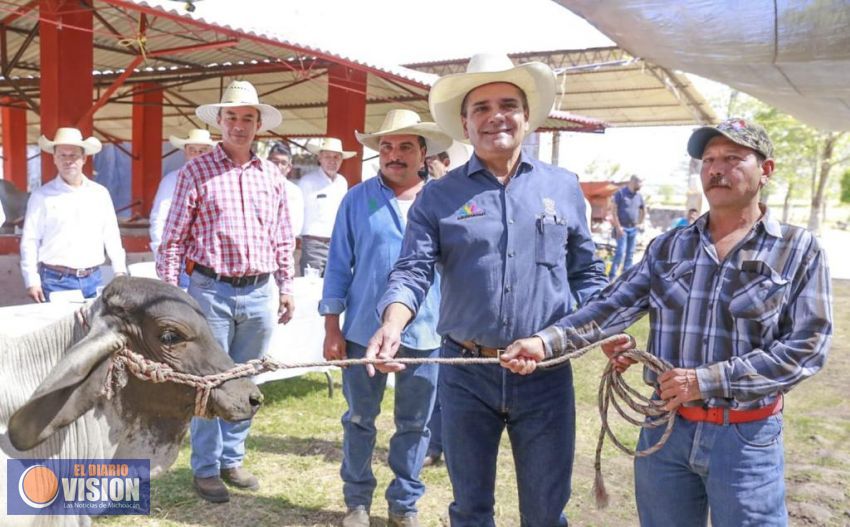 Consolidar el potencial ganadero de Michoacán, el reto: Gobernador 