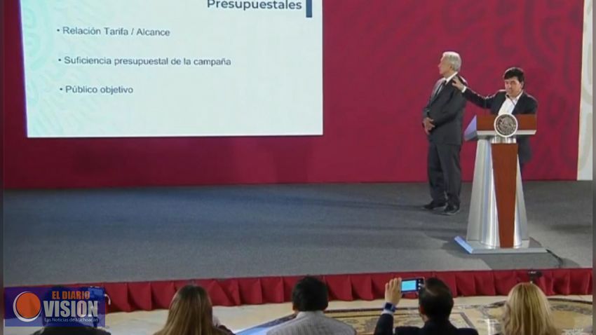 Gobierno Federal fijan reglas de difusión en medios y publicidad