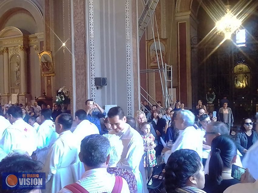 Renuevan sus promesas sacerdotales en la Arquidiócesis de Morelia.