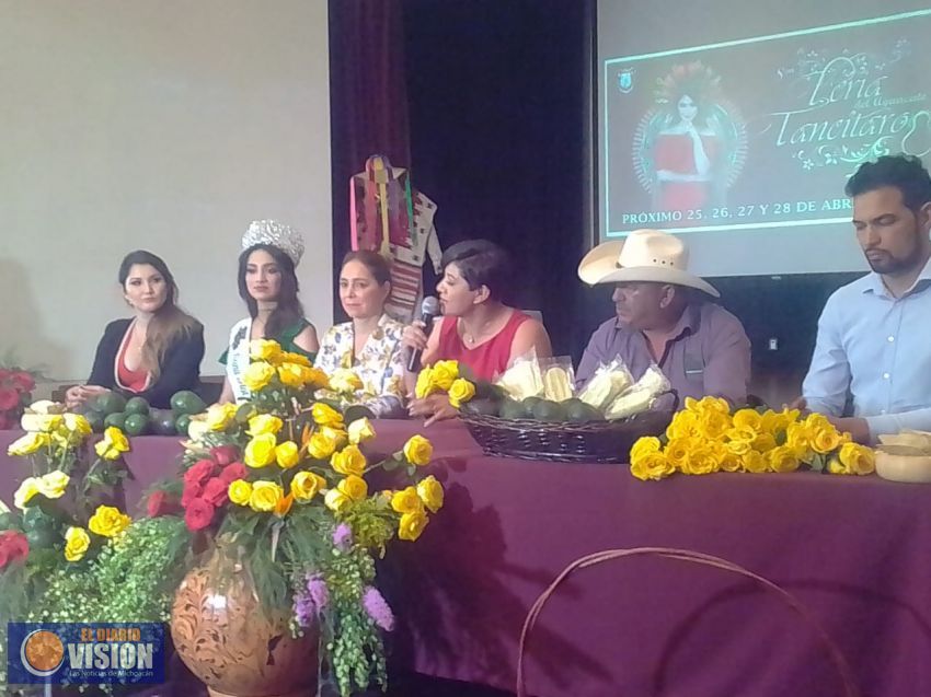 Anuncian la 8a Feria del Aguacate de Tancitaro 2019.