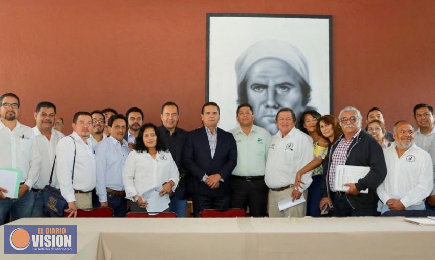 Respalda ATEM federalización de servicios educativos de Michoacán 