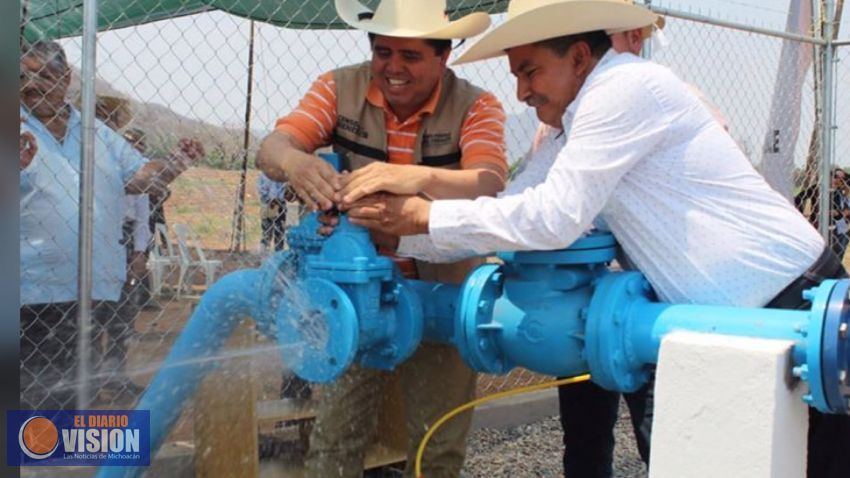 Habitantes de San Lucas son beneficiados con la inauguración de planta de agua potable 