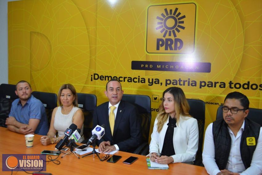 Pide el PRD, claridad y no ocurrencias, en el Plan Nacional de Desarrollo  	