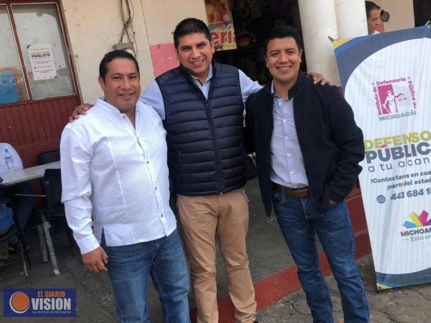Defensoría Pública ofreció asesoría legal gratuita en Tingambato 