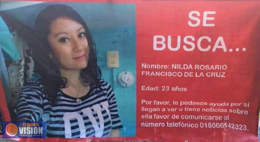 Exigen la presentación con vida de Nilda Rosario