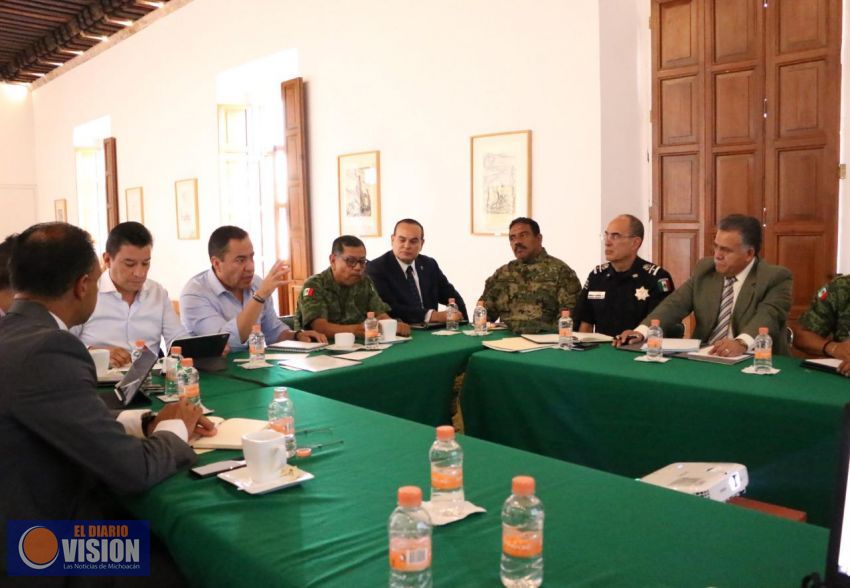 Acuerdan Federación y Estado reforzar acciones conjuntas en materia de seguridad