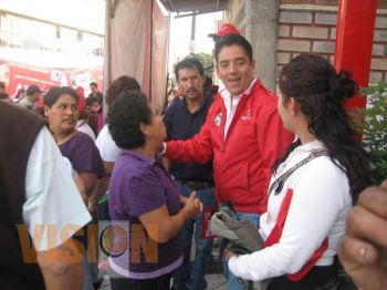 Rigel Macias, candidato del PRI, prosigue su campaña de proselitismo